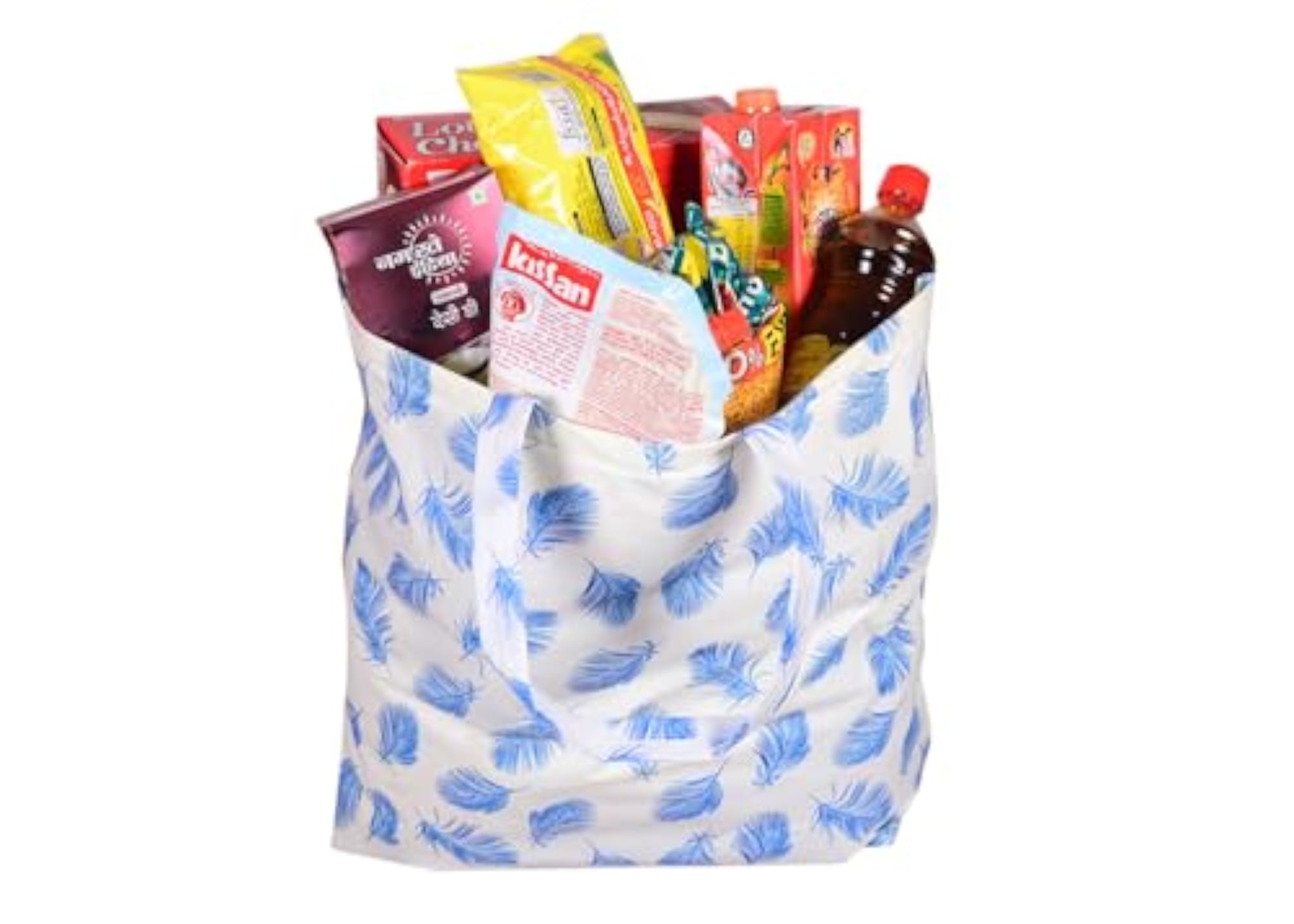 Canvas Bags with Double Handle, Reusable Grocery Tote Bags